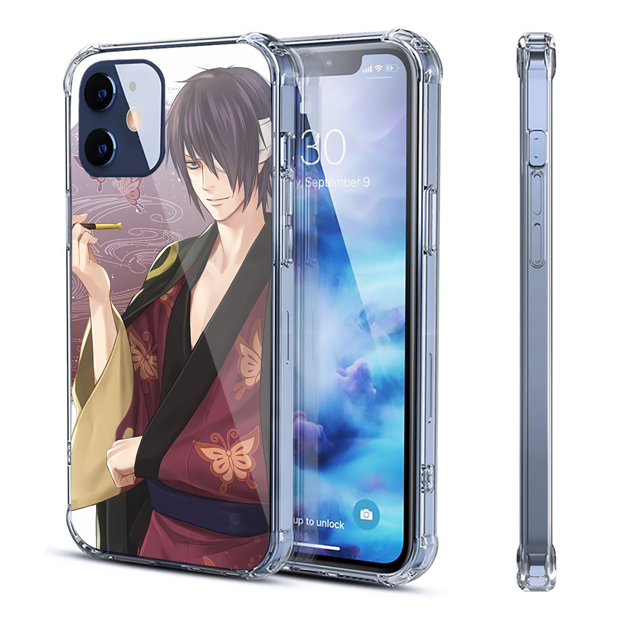 （画像用） 刀剣乱舞 Touken Ranbu 【iPhone 12シリーズ対応】透明スマホケース（クリアソフトケース）
